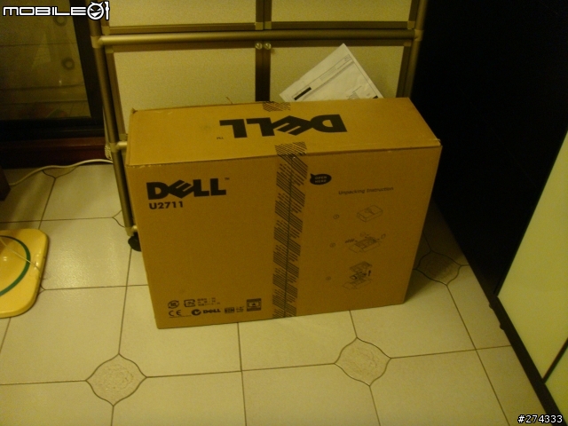DELL U2711 台灣搶先開箱～～