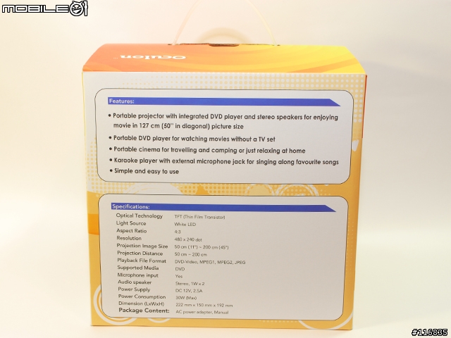 [Fun分享]Oculon Toi Projector Toi230 開箱分享