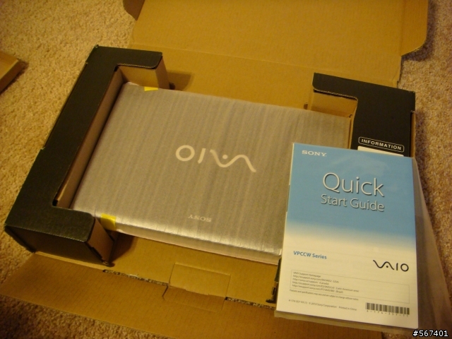 2010 Sony VAIO CW系列 ----- CW27 不專業開箱 (配備同台灣 CW28)
