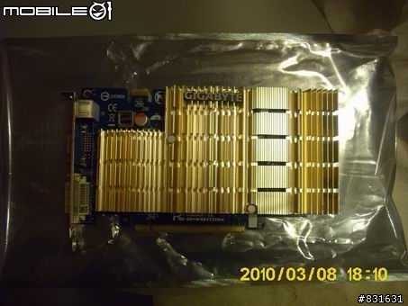 技嘉7300GT送修二次換良品8500GT(二十日後的今天8500GT掛了)