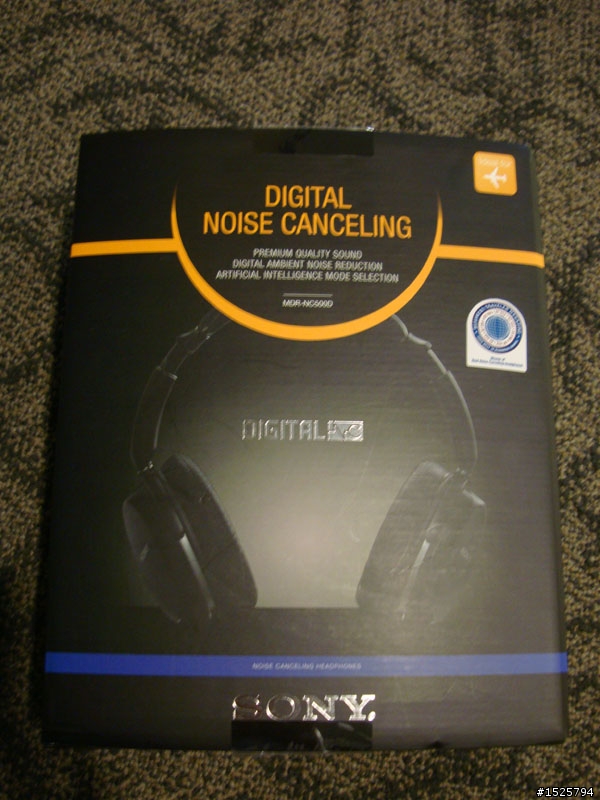 [開箱] 燒燙燙機場開箱 - SONY抗噪耳機 MDR-NC500D
