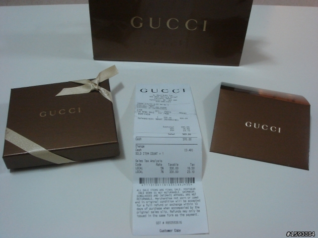 GUCCI 短夾138042開箱文
