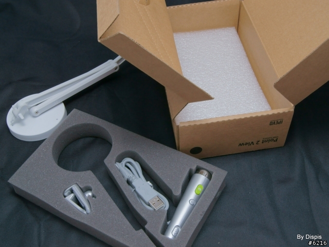 IPEVO P2V 200萬畫數高解析視訊鏡頭開箱與外觀介紹