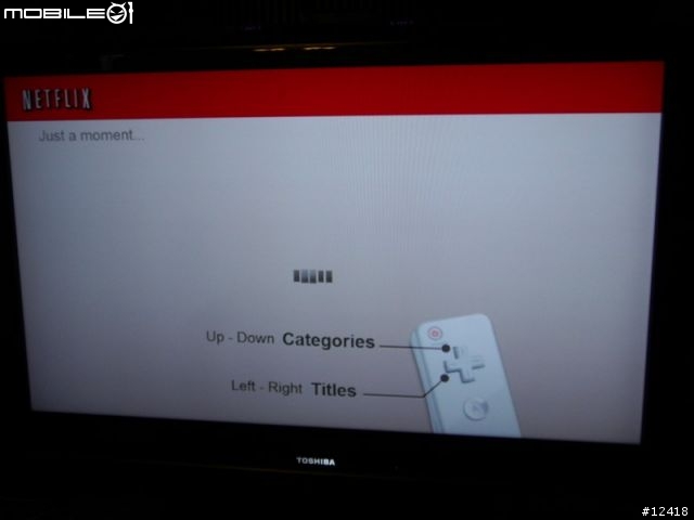Netflix Instant Streaming Disc for Wii 開封文