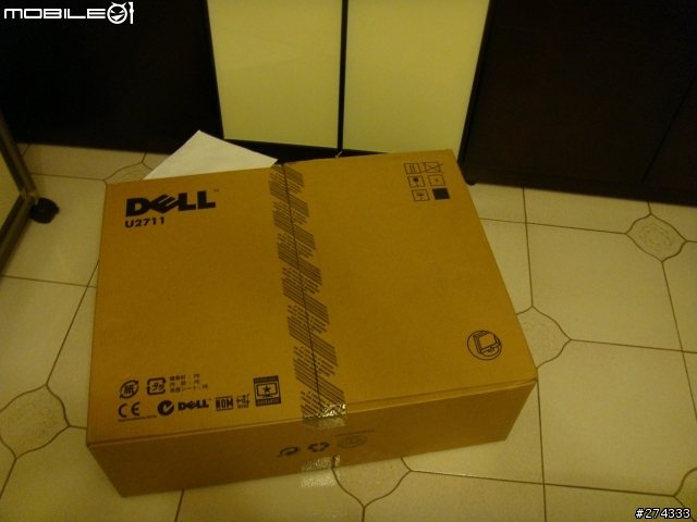 DELL U2711 台灣搶先開箱～～
