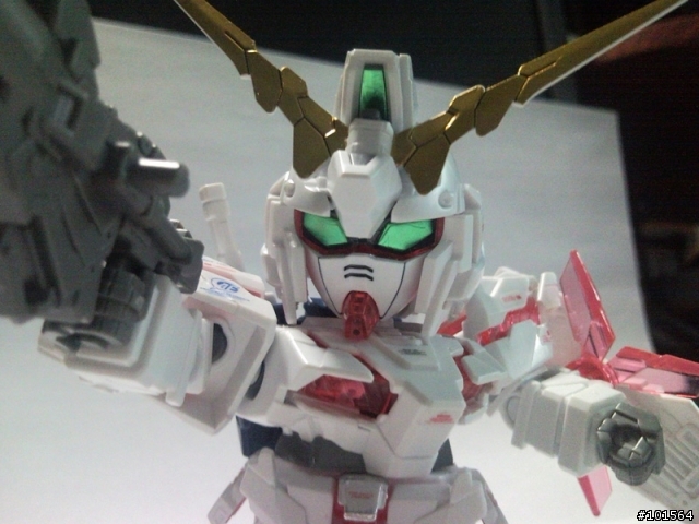 成年後的第一彈-SD獨角獸鋼彈