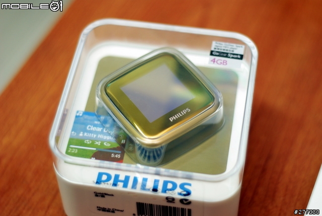 PHILIPS GoGear Spark 開箱