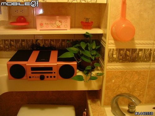 what color is your life? My life is PINK!YAMAHA MCR-040 iPod...粉紅甜心...音響試聽