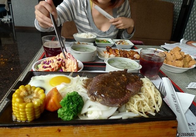 你習慣去簡餐店點牛排?