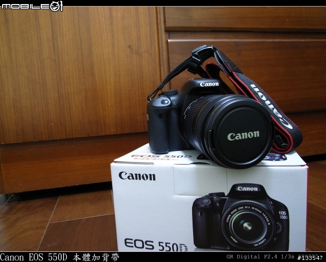 [分享] Canon EOS 550D + EF-S 18-135 IS Kit 開箱分享