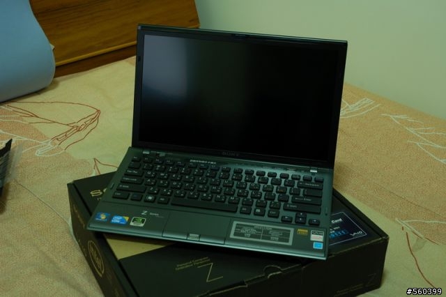 [開箱] Sony VAIO Z117 簡單開箱~