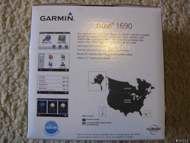 [開箱]+[簡測]Garmin-nüvi 1690 GPS