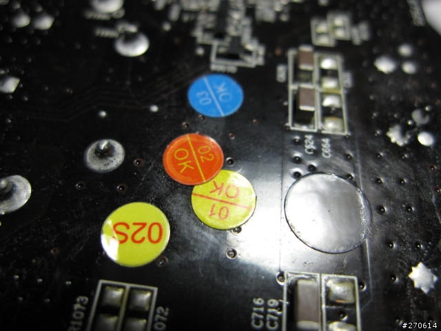 MSI 5750 PCB板未清乾淨？