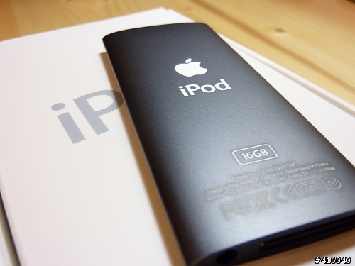 [開箱] iPod nano 16GB 4th Generation (black)