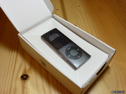 [開箱] iPod nano 16GB 4th Generation (black)