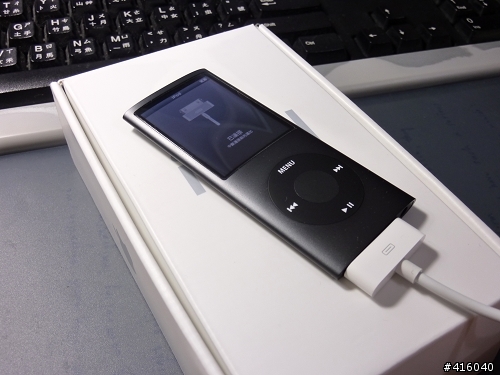 [開箱] iPod nano 16GB 4th Generation (black)