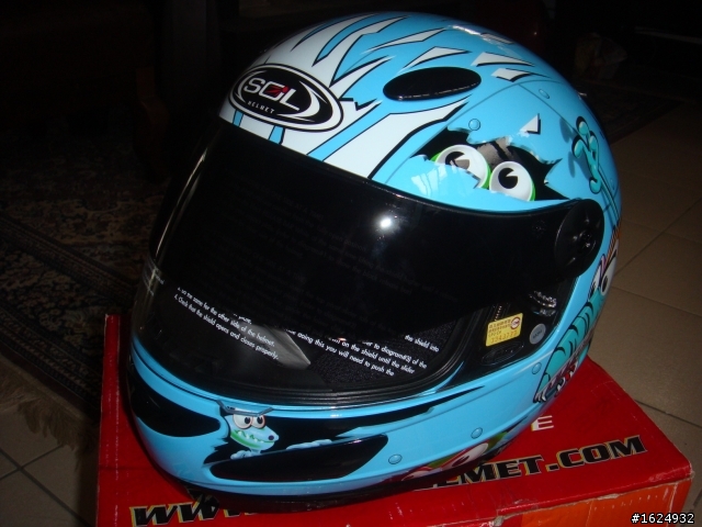 我也來個開箱文 SOL超可愛小藍恐龍帽