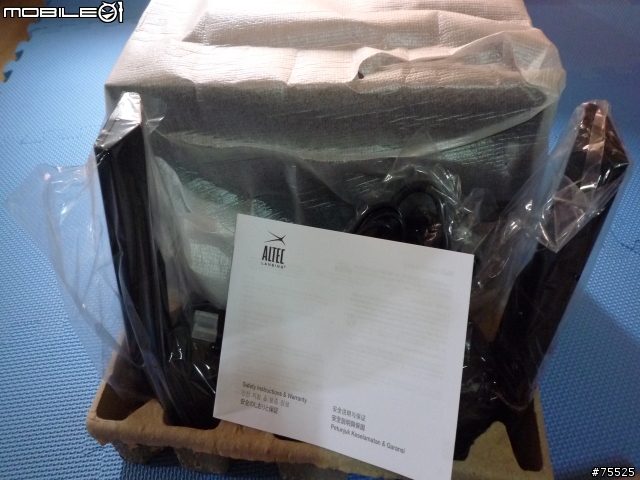 [開箱] ALTEC LANSING VS4121(2.1多媒體喇叭)