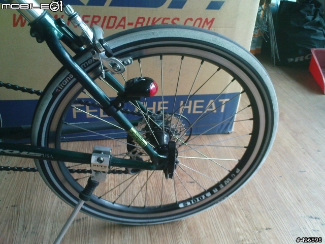 古董KHS小折F20-R上SPARCO 406輪組