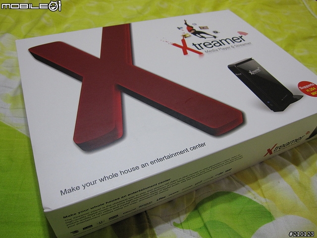 [開箱]Xtreamer開箱兼簡單測試分享