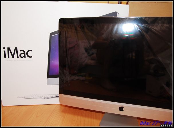 超便宜iMac 27”大蘋果採購開箱~跑windows7 ！