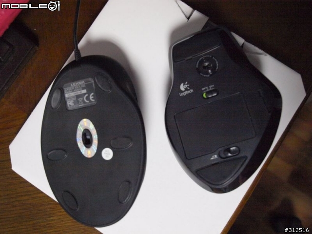 [有圖]羅技Logitech MX1100和雷馬Lexma AM546 比較