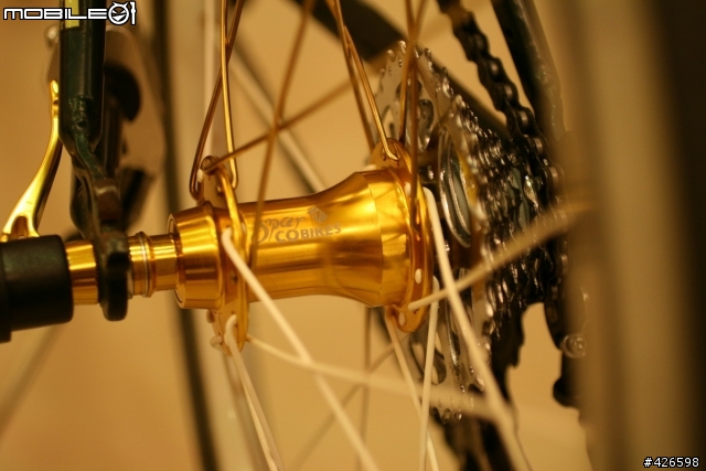 古董KHS小折F20-R上SPARCO 406輪組