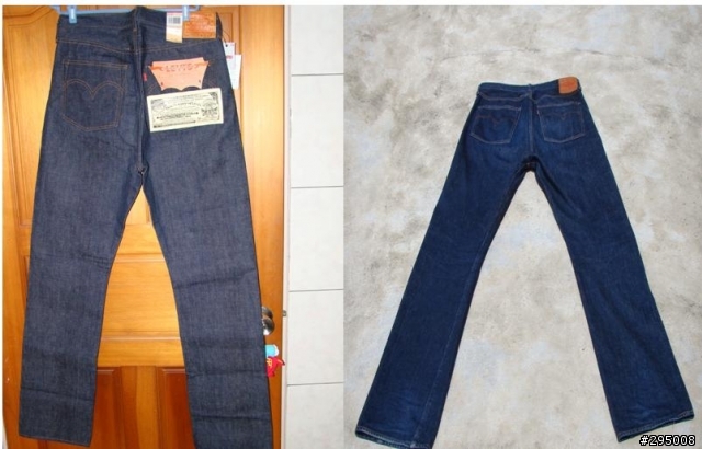 (分享)LEVIS LVC 44501-0017 日本款(開箱 著用 新舊對照)