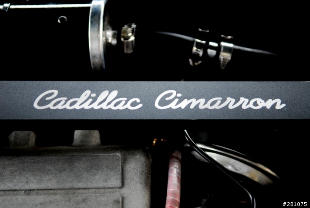 1987 Cadillac Cimarron(30萬公里引擎重建完工)