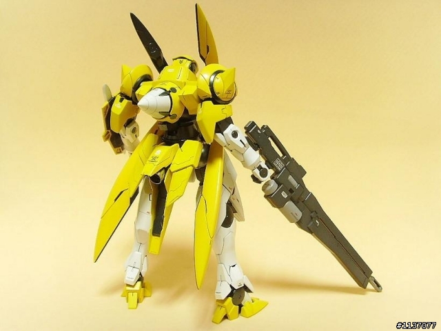 MG 1/100 GN-X戰隊之黃色機