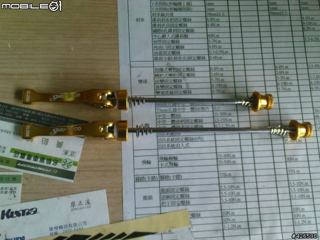 古董KHS小折F20-R上SPARCO 406輪組