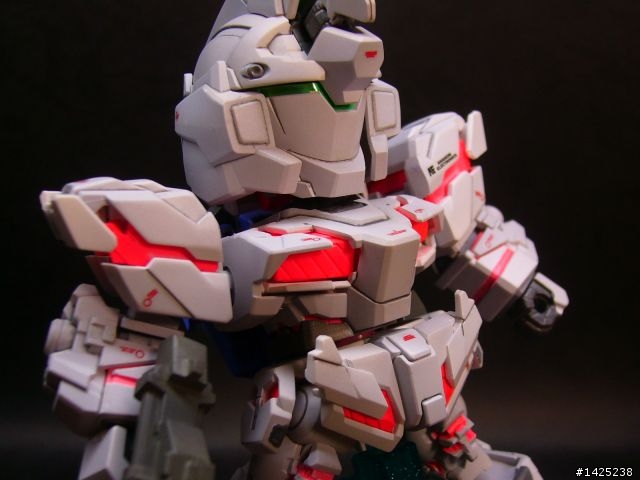 作品分享~   可愛的獸!?  BB RX-0 UNICORN GUNDAM