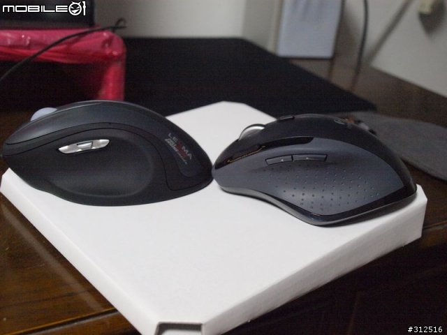 [有圖]羅技Logitech MX1100和雷馬Lexma AM546 比較