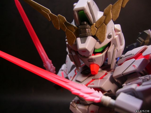 作品分享~   可愛的獸!?  BB RX-0 UNICORN GUNDAM