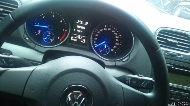 Golf VI 藍光指針