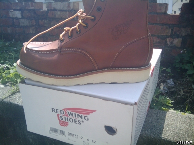 很多人都開過的箱 RED WING 875(5/15更新補圖-操了1個月後)