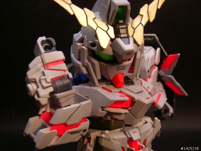 作品分享~   可愛的獸!?  BB RX-0 UNICORN GUNDAM