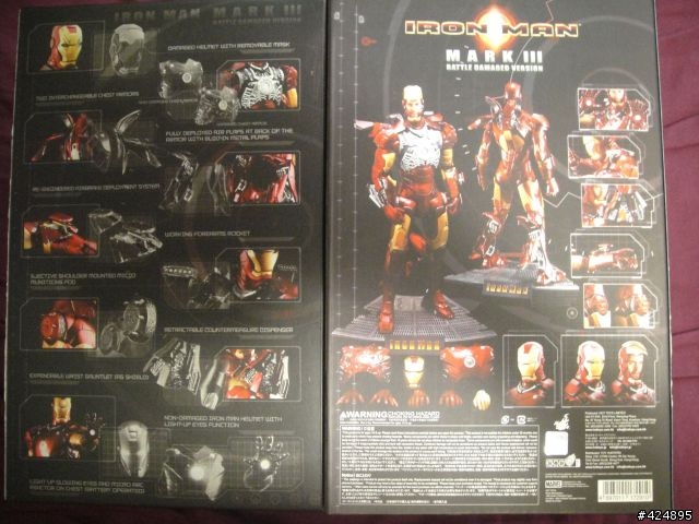 【非專業開箱】鋼鐵人 MARK III 戰損版(IRON MAN Battle Damaged Version)