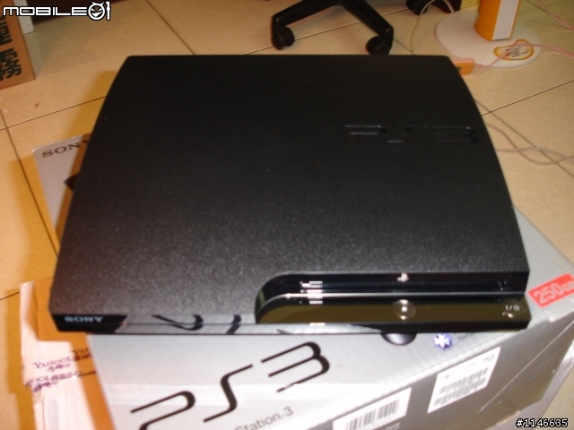 PS3 250G薄機不專業開箱文