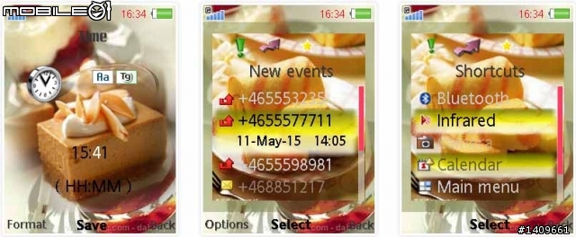 [240*320](W595,W995....) 甜蜜甜品主題~