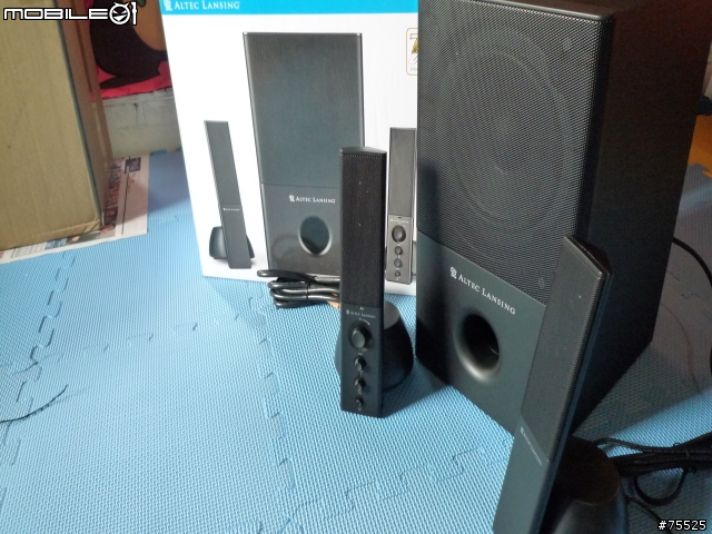 [開箱] ALTEC LANSING VS4121(2.1多媒體喇叭)