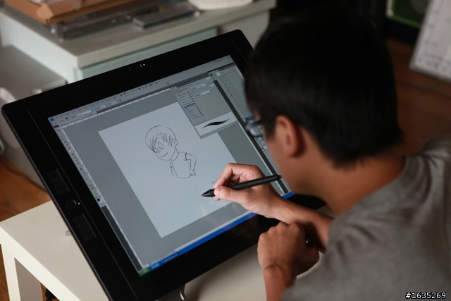 [開箱] 最新Wacom Cintiq 21 UX 螢幕手繪版