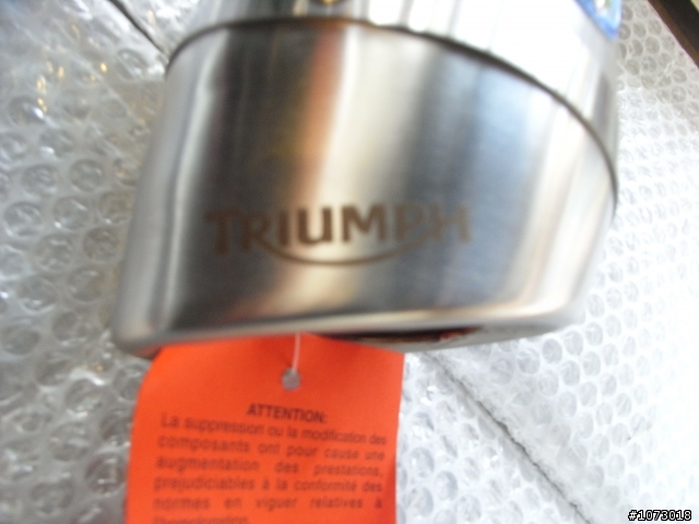 TRIUMPH SPEED TRIPLE1050 ARROW SILENCER開箱文....