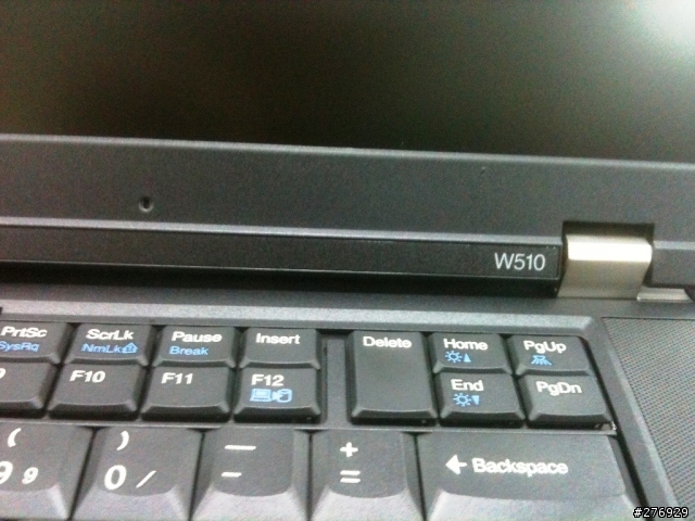 Lenovo ThinkPad Workstation W510 試用