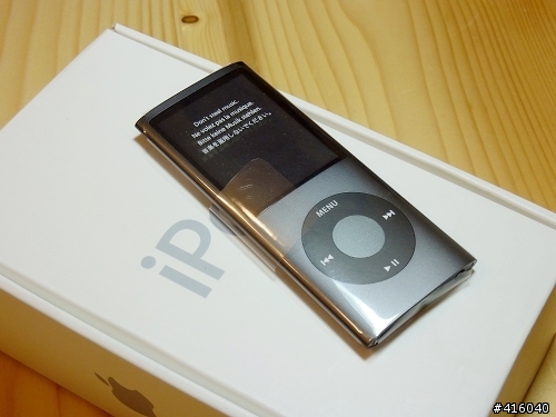 [開箱] iPod nano 16GB 4th Generation (black)