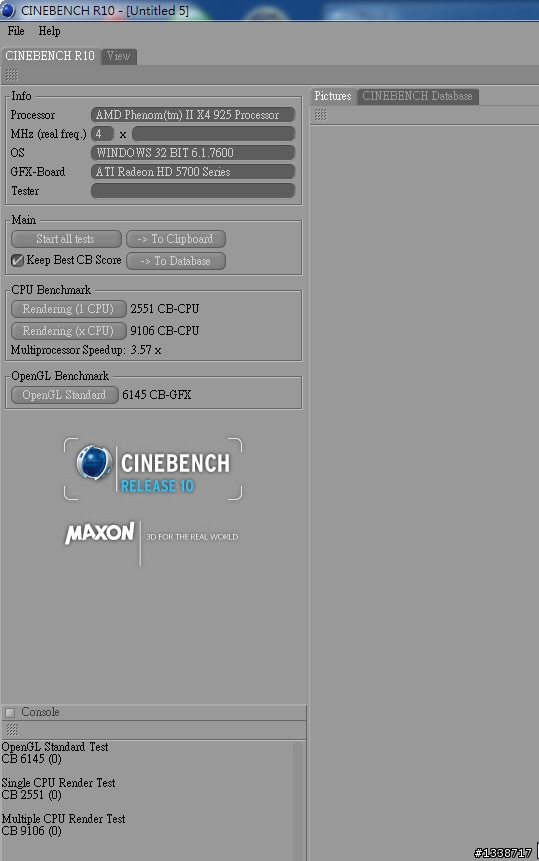 [最具CP值的四核飛龍] AMD Phenom II X4 925 C3版加DDR3 1600之效能體驗