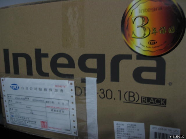 我也進入次世代了 INTEGRA 30.1 開箱
