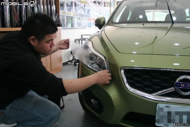 檸檬綠VOLVO-C30開箱!!!(加映.隔熱紙+車體包膜)圖多