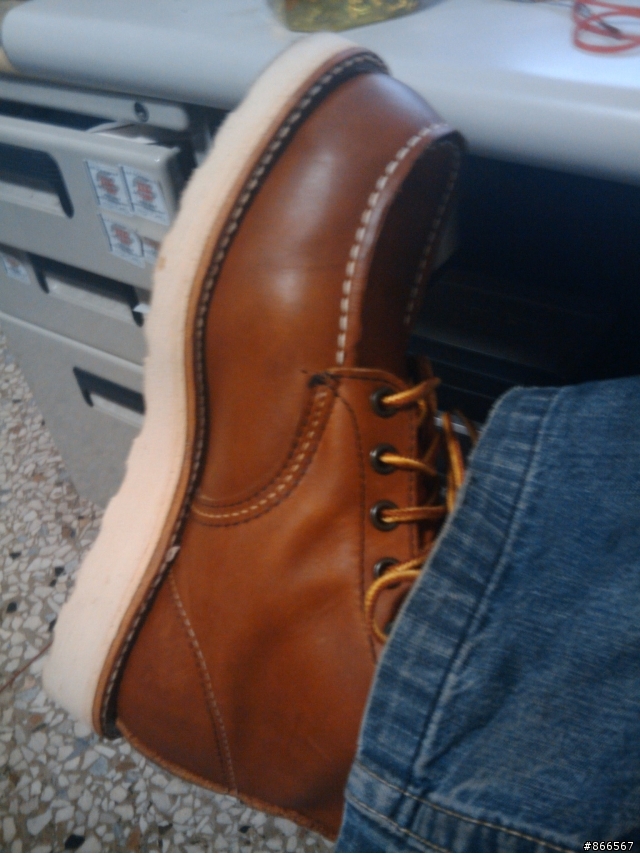 很多人都開過的箱 RED WING 875(5/15更新補圖-操了1個月後)