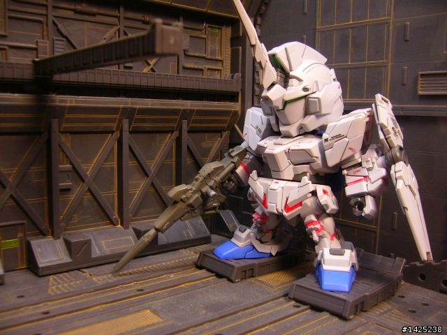 作品分享~   可愛的獸!?  BB RX-0 UNICORN GUNDAM